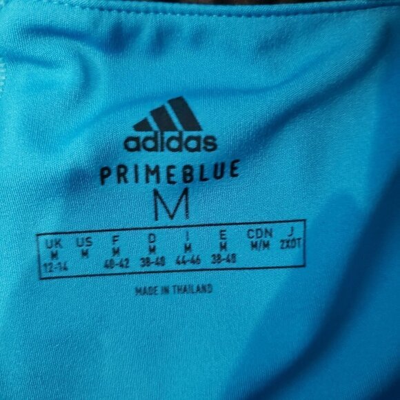 ADIDAS Primeblue Tennis Skort Grey with blue under shorts, Size Medium - Picture 7 of 10